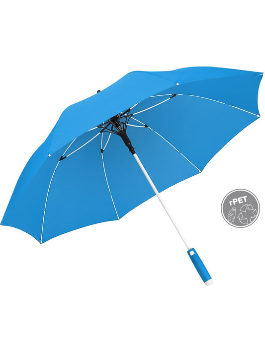 AC midsize umbrella -Whiteline Herren Regenschirm – FAre – Farbe Cyan – individuell veredelbar
