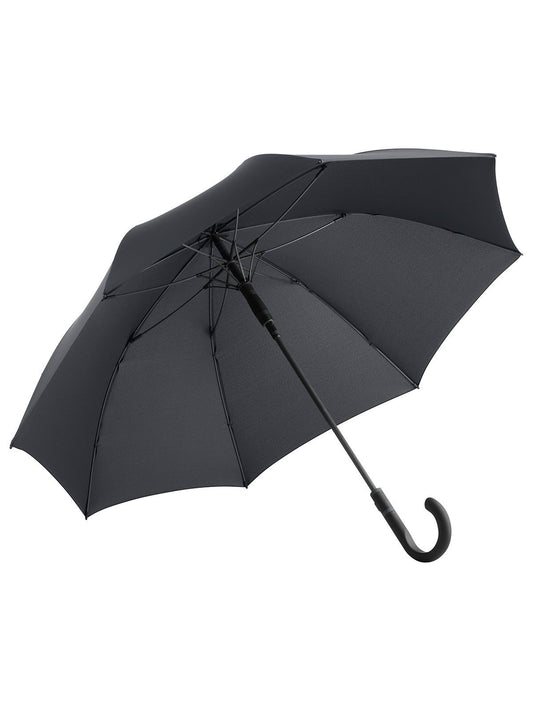 AC midsize umbrella -Style Herren Regenschirm – FAre – Farbe Black-Grey – individuell veredelbar