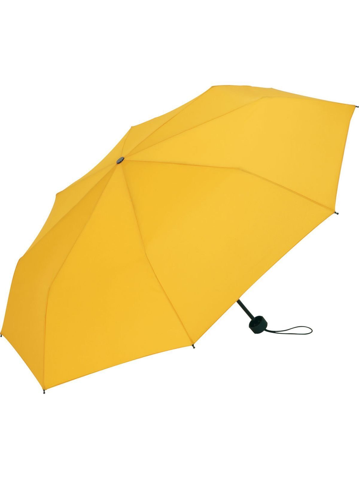 Mini ombrello Regenschirm – FAre – Farbe Gelb – individuell veredelbar