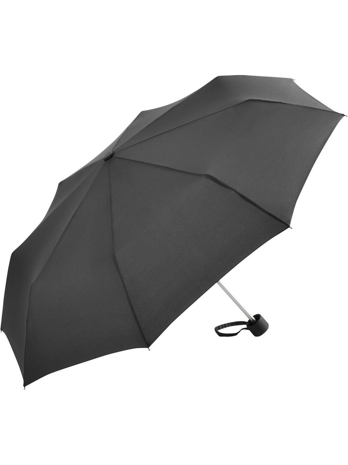 Alu mini umbrella Regenschirm – FAre – Farbe Grau – individuell veredelbar