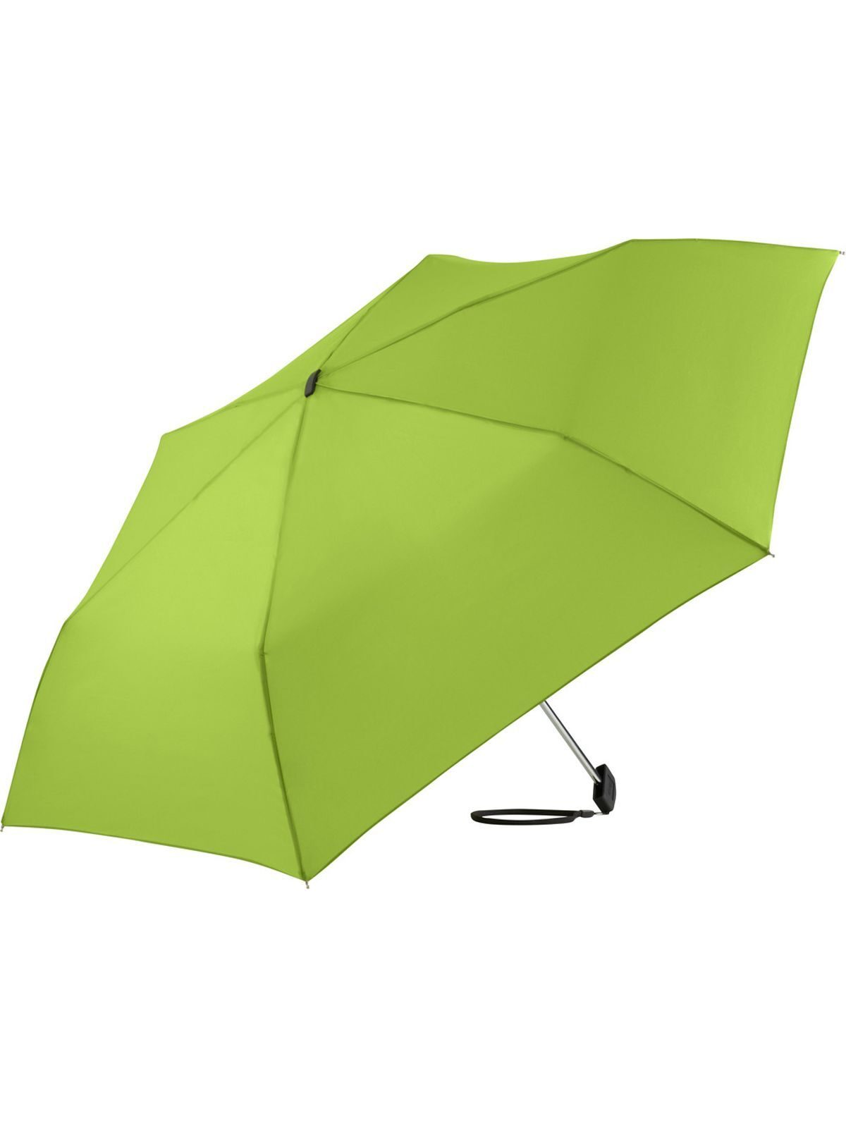 Mini umbrella SlimLite Adventure Regenschirm – FAre – Farbe Lime – individuell veredelbar