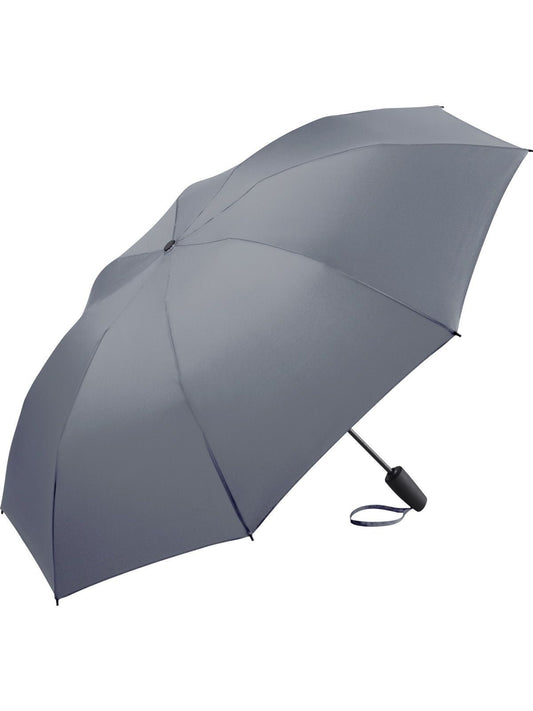 AOC oversize mini umbrella ®-Contrary Regenschirm – FAre – Farbe Grau – individuell veredelbar