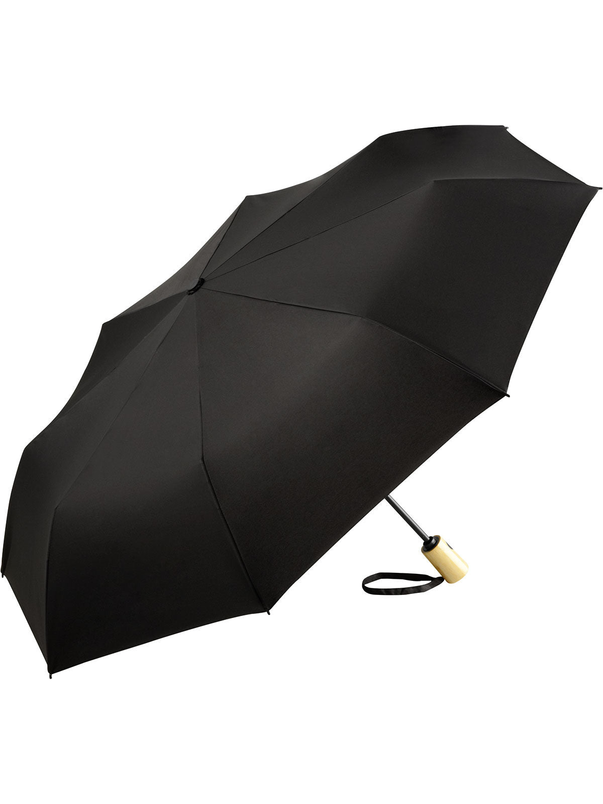 AOC mini umbrella ÖkoBrella Damen Regenschirm – FAre – Farbe Black wS – individuell veredelbar