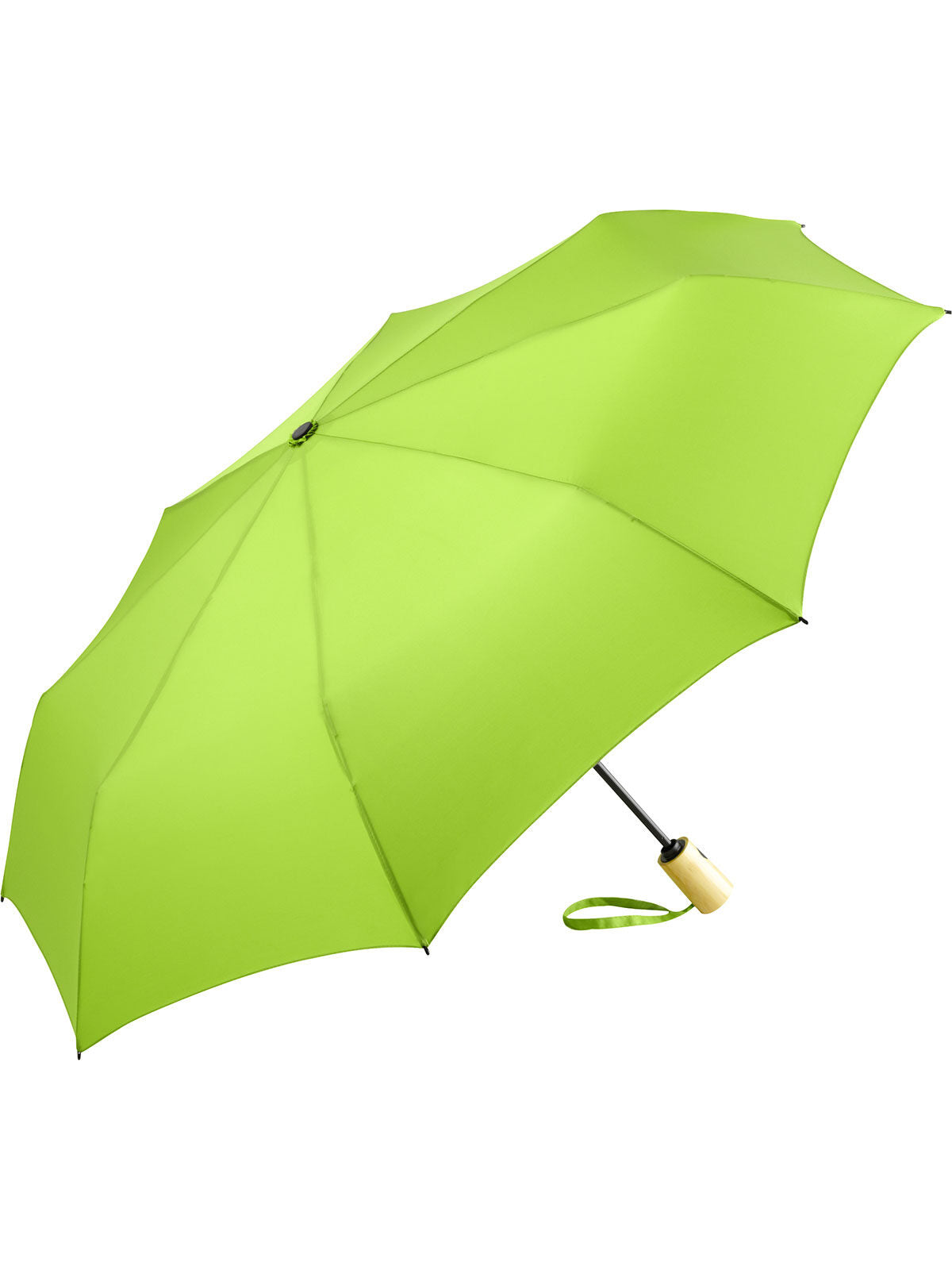 AOC mini umbrella ÖkoBrella Damen Regenschirm – FAre – Farbe Lime ws – individuell veredelbar