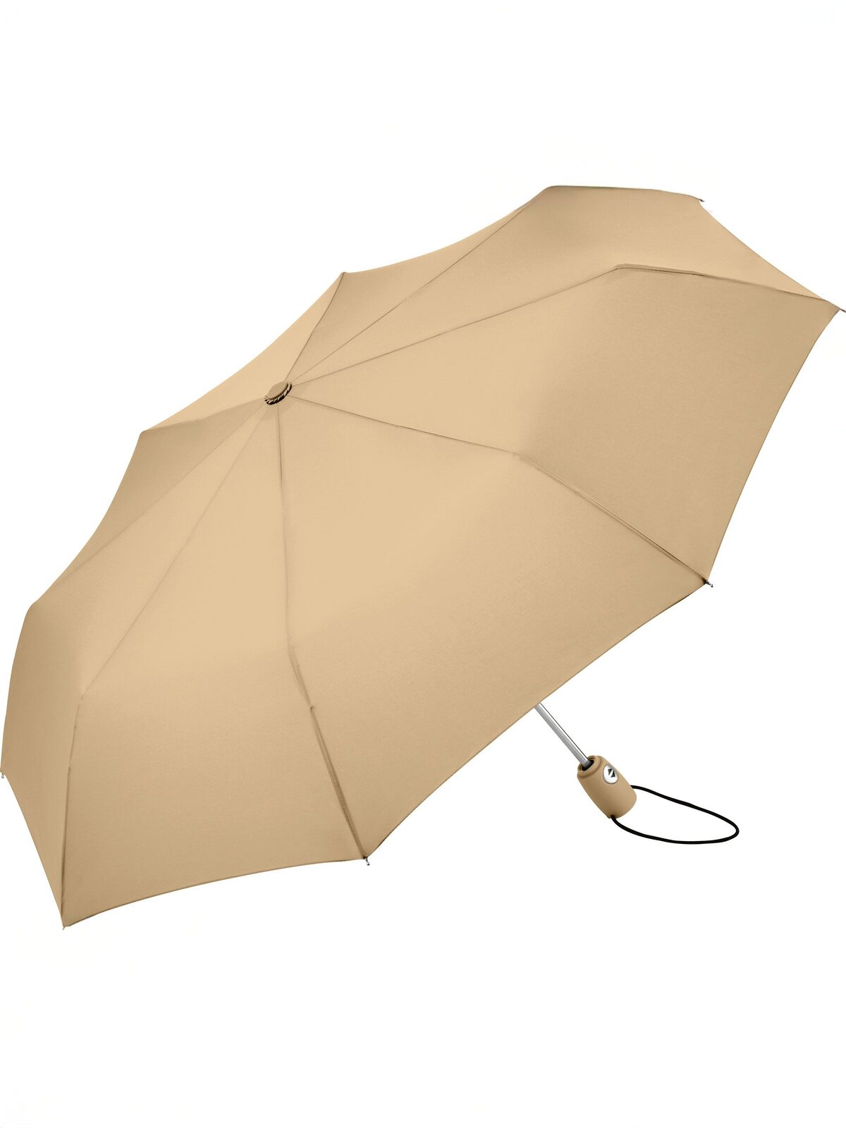 Mini umbrella ®-AOC Regenschirm – FAre – Farbe Beige – individuell veredelbar