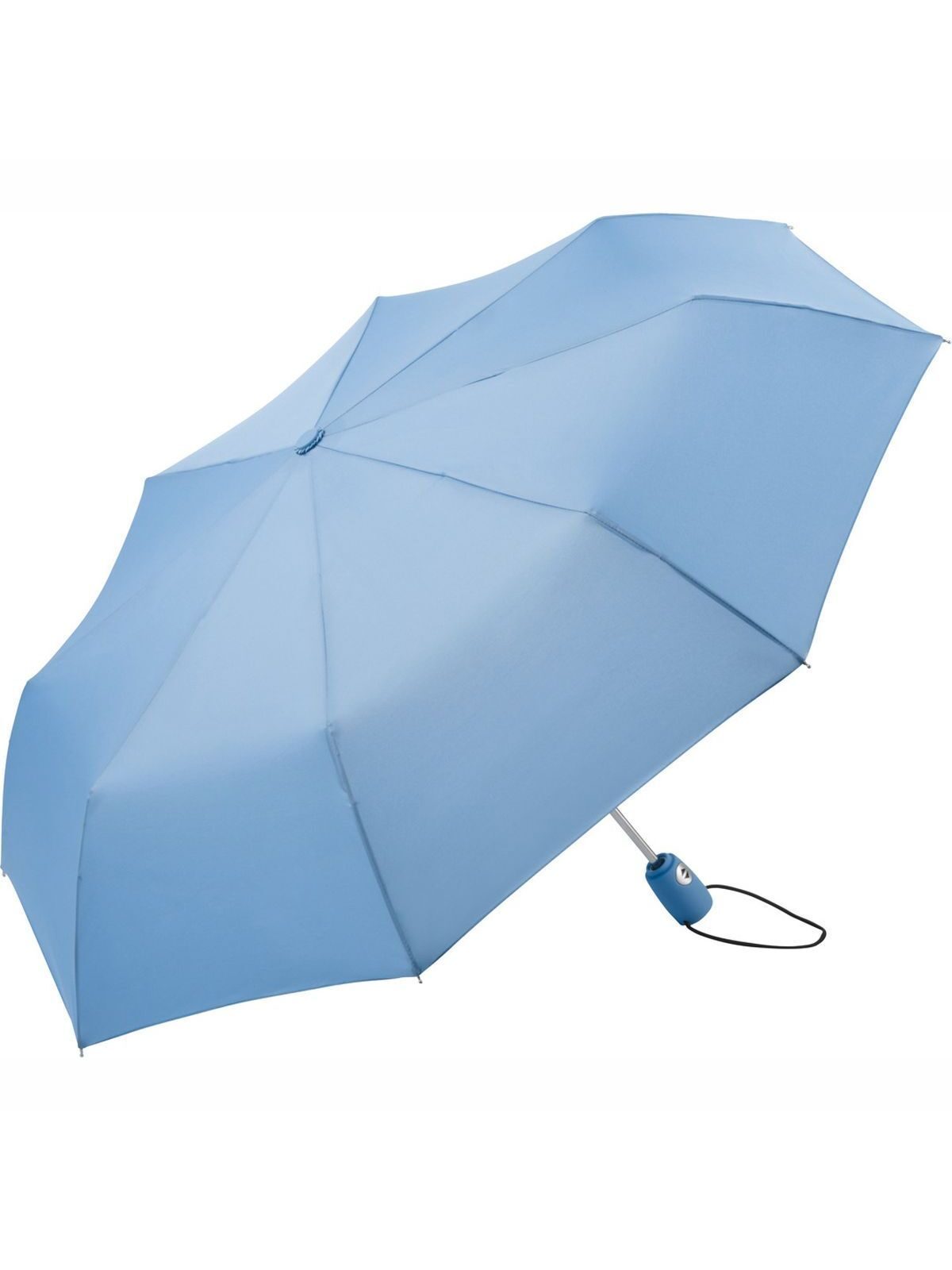 Mini umbrella ®-AOC Regenschirm – FAre – Farbe Hellblau – individuell veredelbar