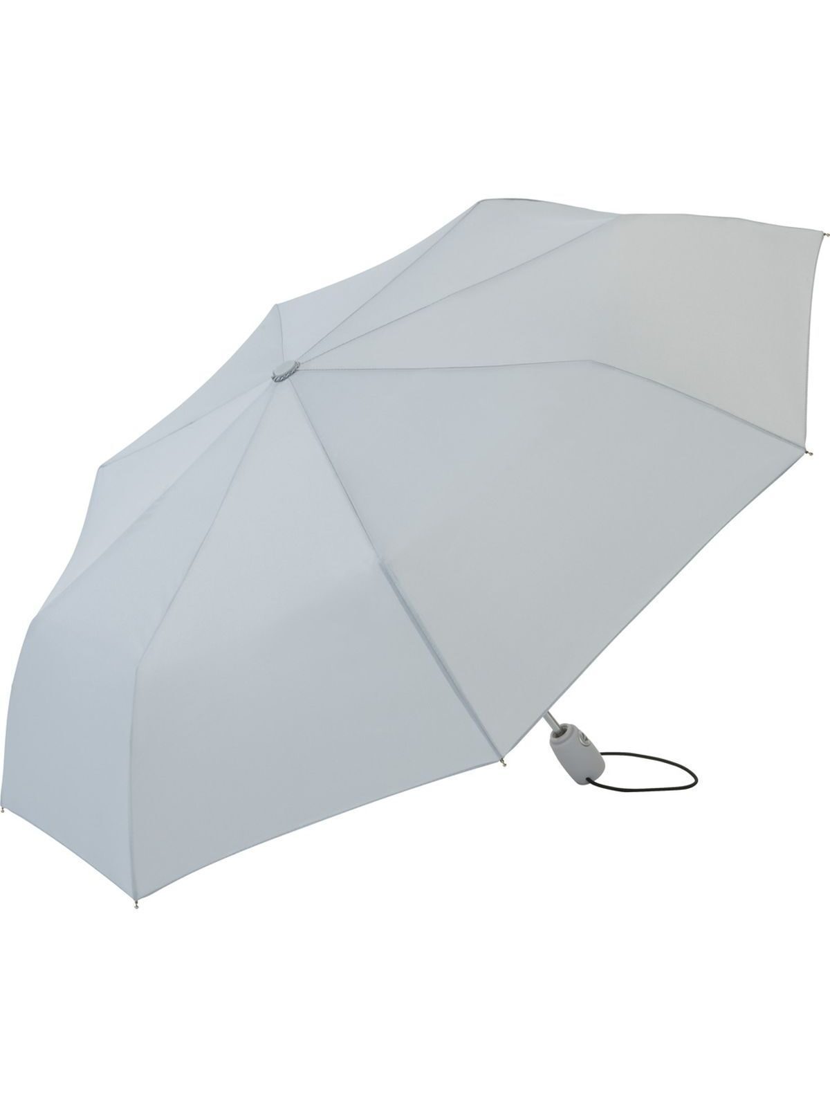 Mini umbrella ®-AOC Regenschirm – FAre – Farbe Hellgrau – individuell veredelbar