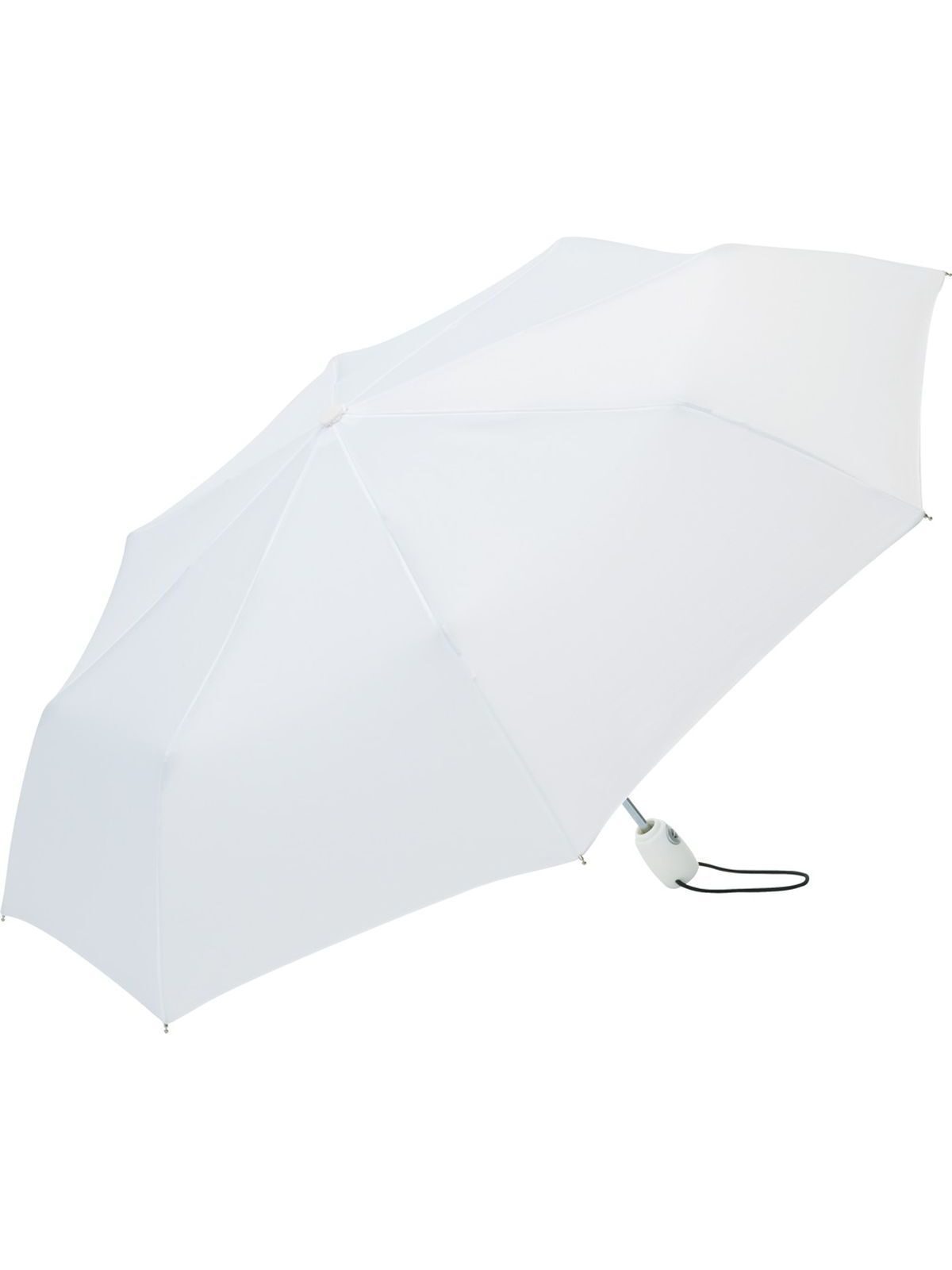 Mini umbrella ®-AOC Regenschirm – FAre – Farbe Weiß – individuell veredelbar