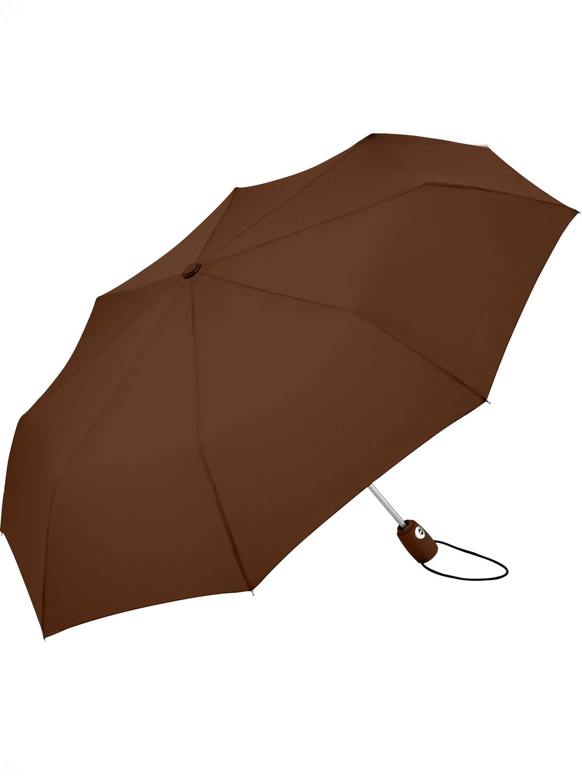 Mini umbrella ®-AOC Regenschirm – FAre – Farbe Braun – individuell veredelbar