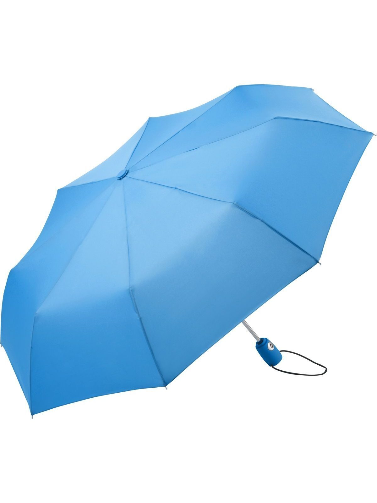Mini umbrella ®-AOC Regenschirm – FAre – Farbe Cyan – individuell veredelbar