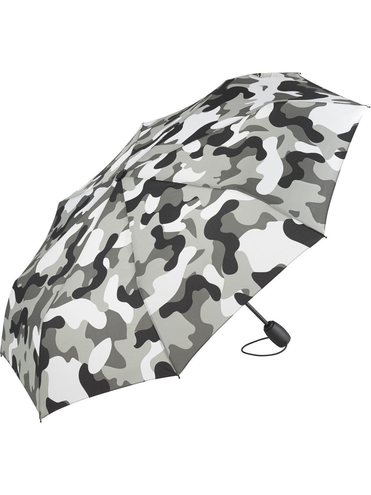 AOC Mini Umbrella -Camouflage Regenschirm – FAre – Farbe Grey-Combi – individuell veredelbar
