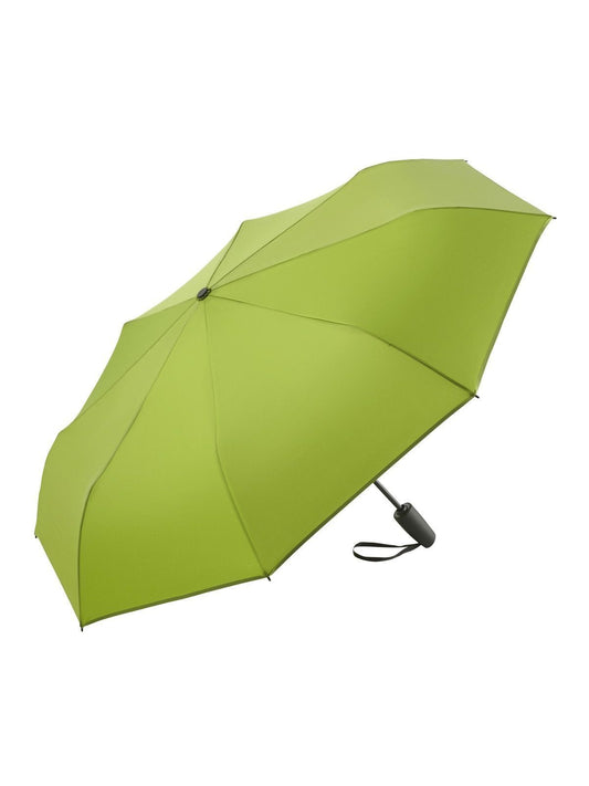 AOC Mini Umbrella ®-ColorReflex Herren Regenschirm – FAre – Farbe Lime – individuell veredelbar