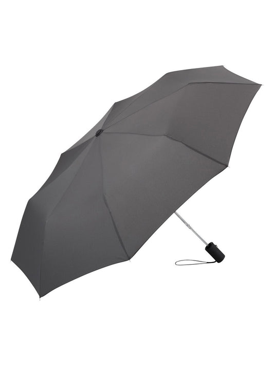 AC mini umbrella Herren Regenschirm – FAre – Farbe Grau – individuell veredelbar