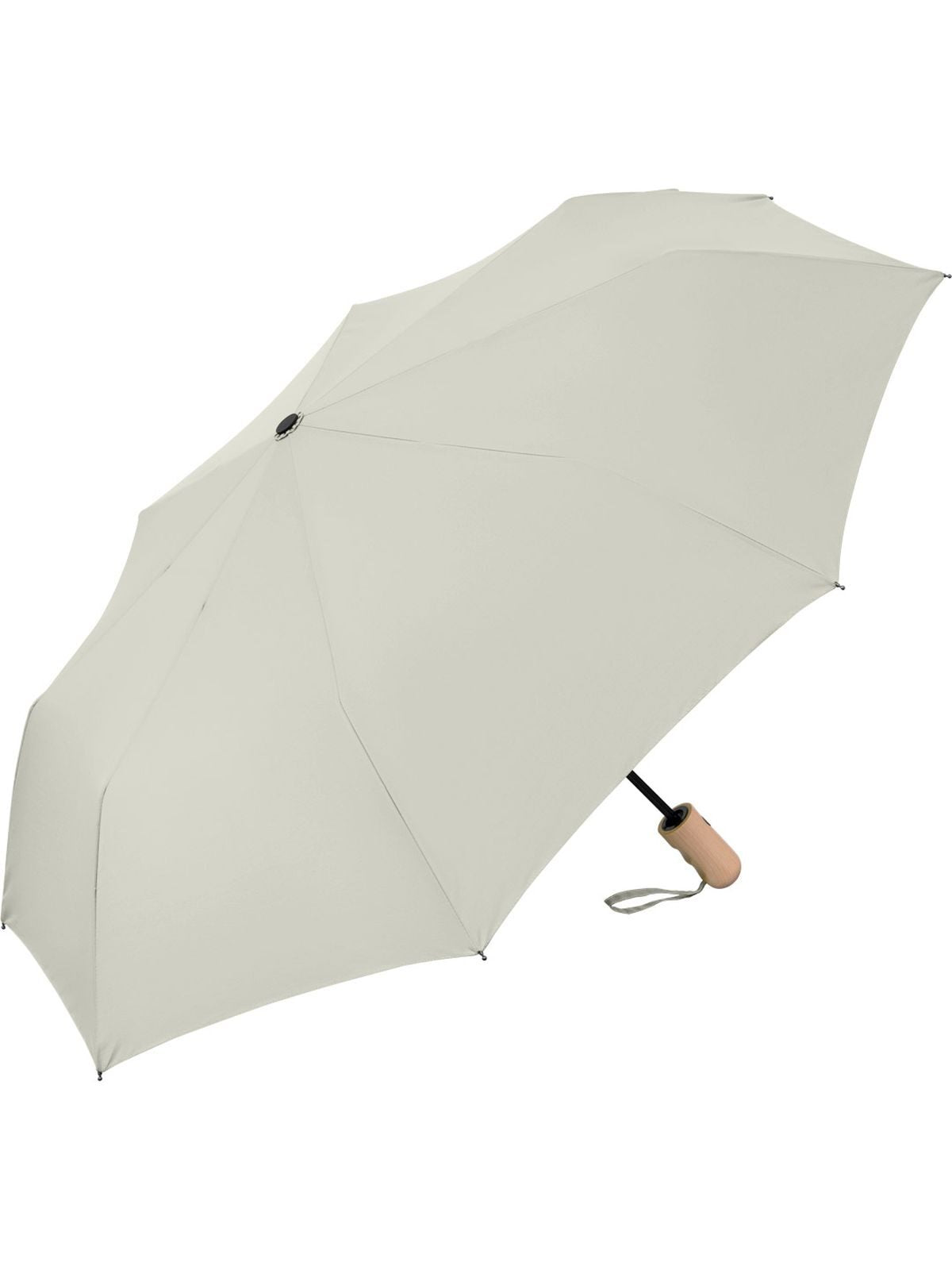 AC pocket umbrella ÖkoBrella Herren Regenschirm – FAre – Farbe Natural White ws – individuell veredelbar