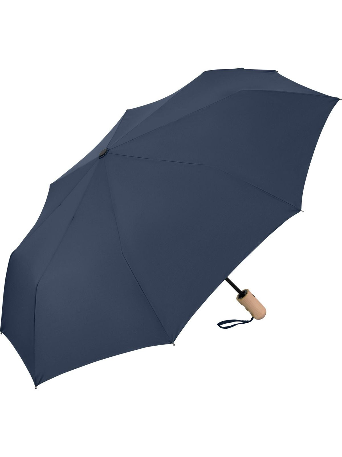AC pocket umbrella ÖkoBrella Herren Regenschirm – FAre – Farbe Navy ws – individuell veredelbar