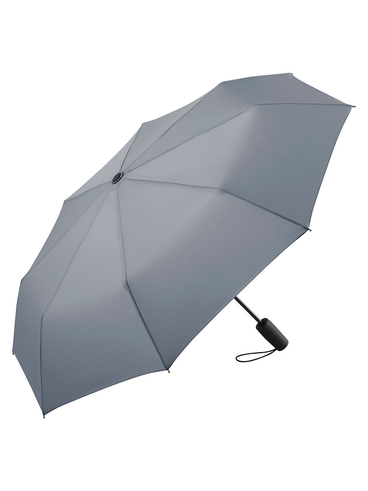 AC mini umbrella Herren Regenschirm – FAre – Farbe Grau – individuell veredelbar