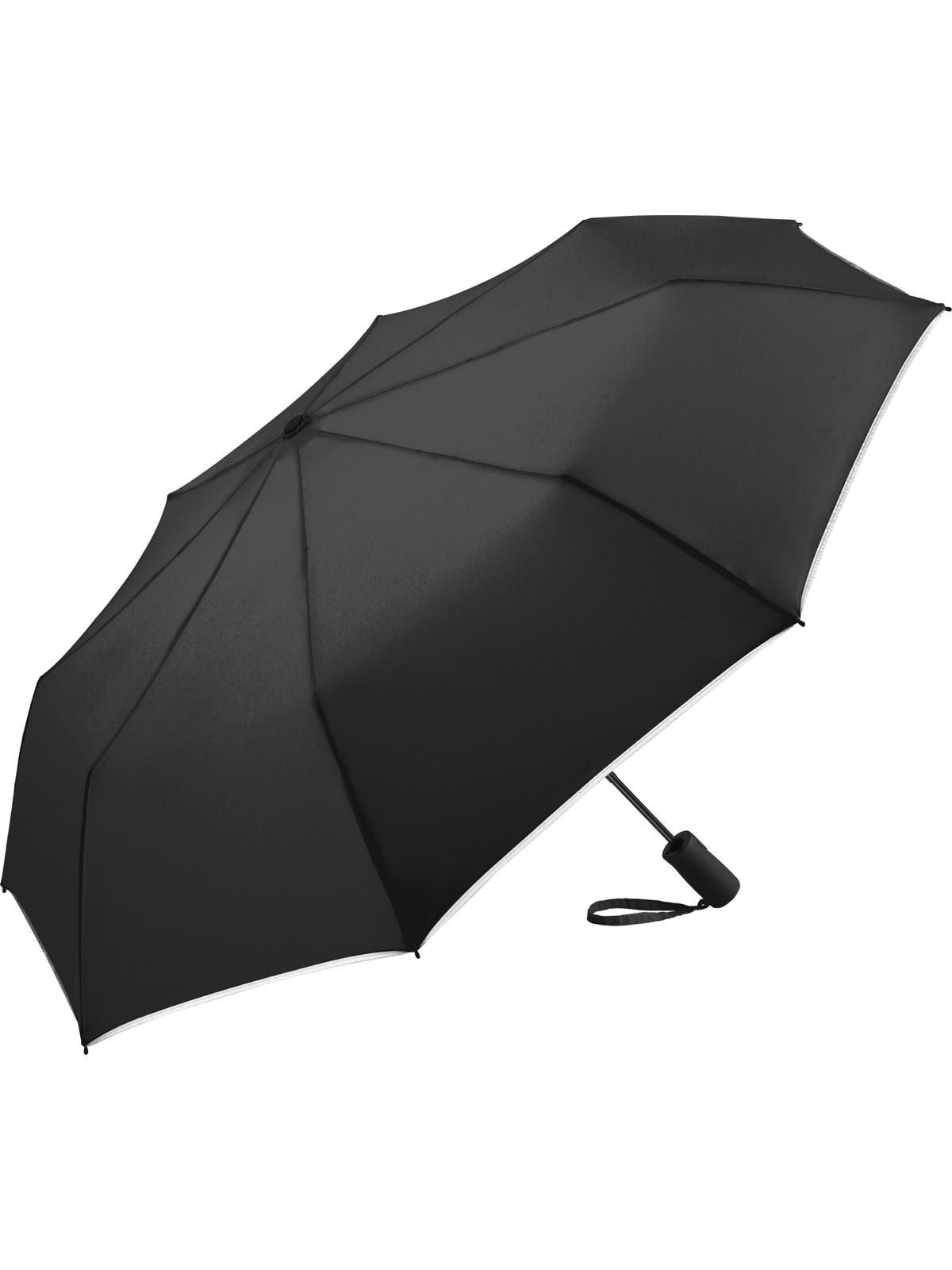 Mini umbrella ®-AC Plus Regenschirm – FAre – Farbe Schwarz – individuell veredelbar