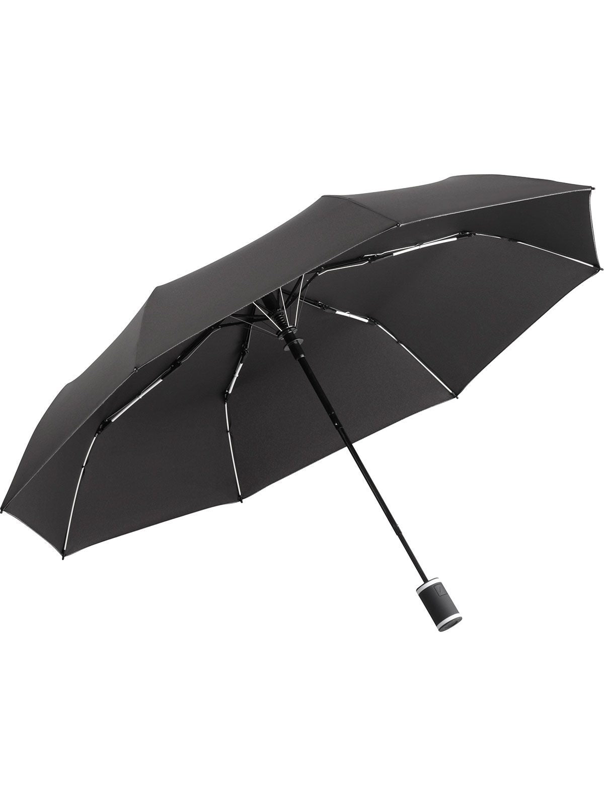 Mini umbrella -AOC Herren Regenschirm – FAre – Farbe Black-White – individuell veredelbar