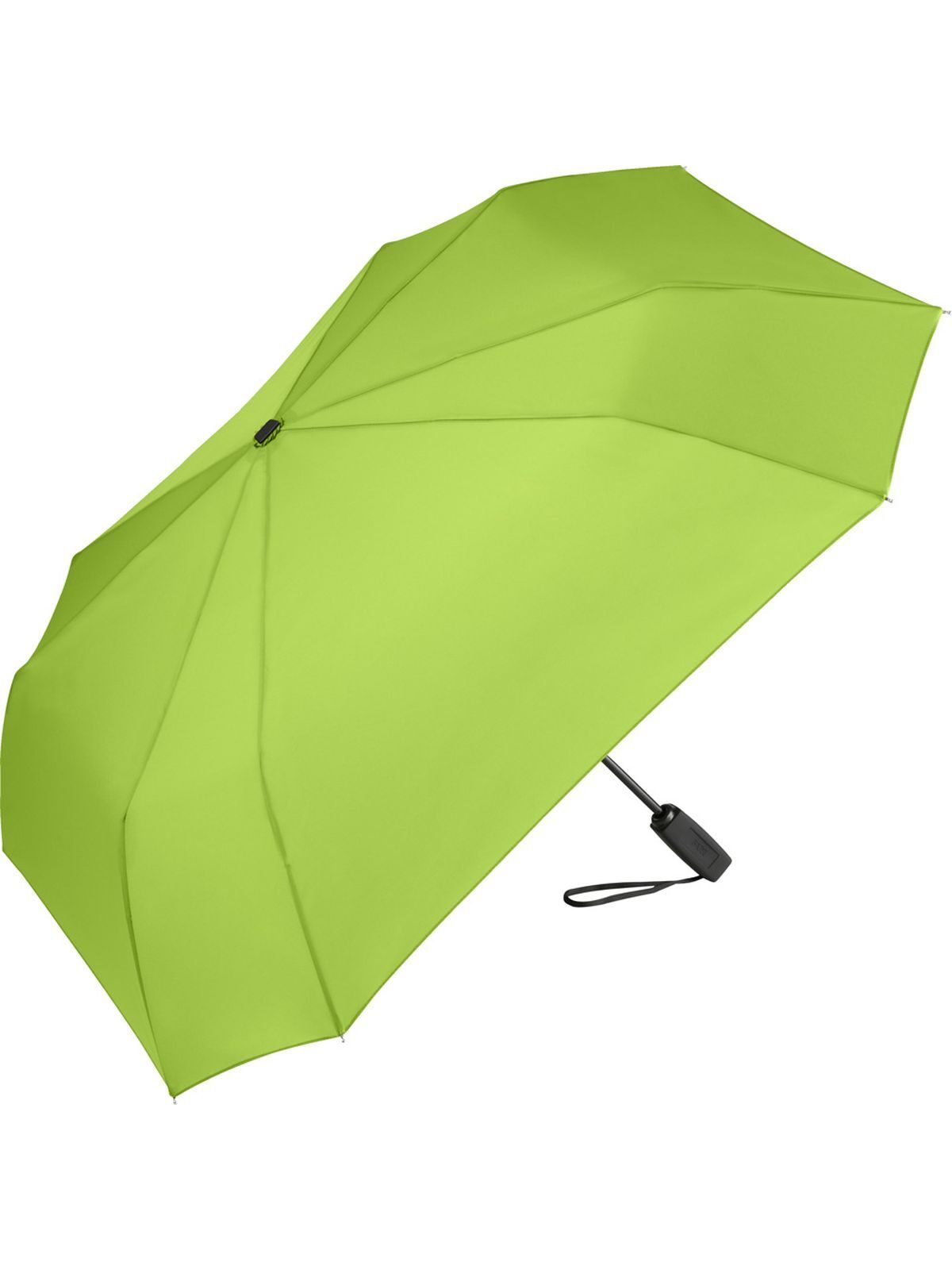 Mini umbrella ®-AOC Square Damen Regenschirm – FAre – Farbe Lime – individuell veredelbar