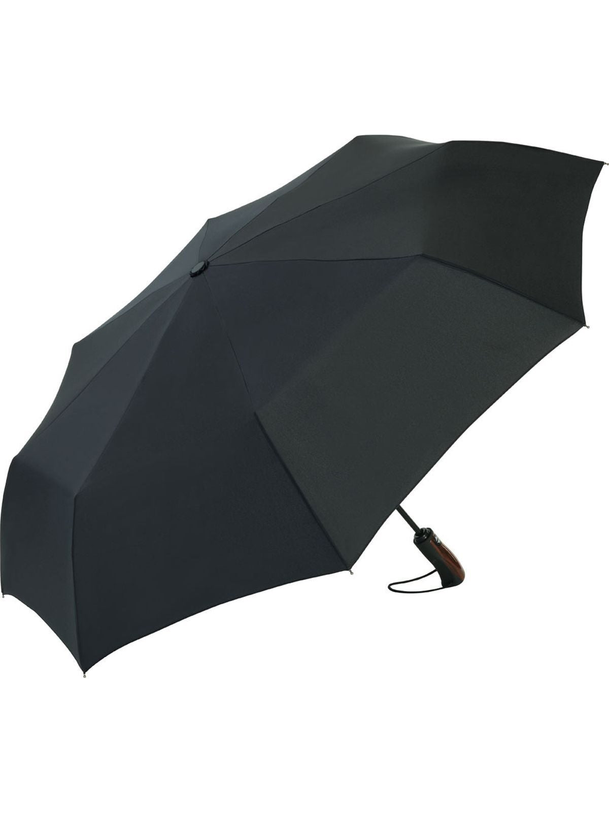 AOC oversize mini umbrella Stormmaster Herren Regenschirm – FAre – Farbe Schwarz – individuell veredelbar