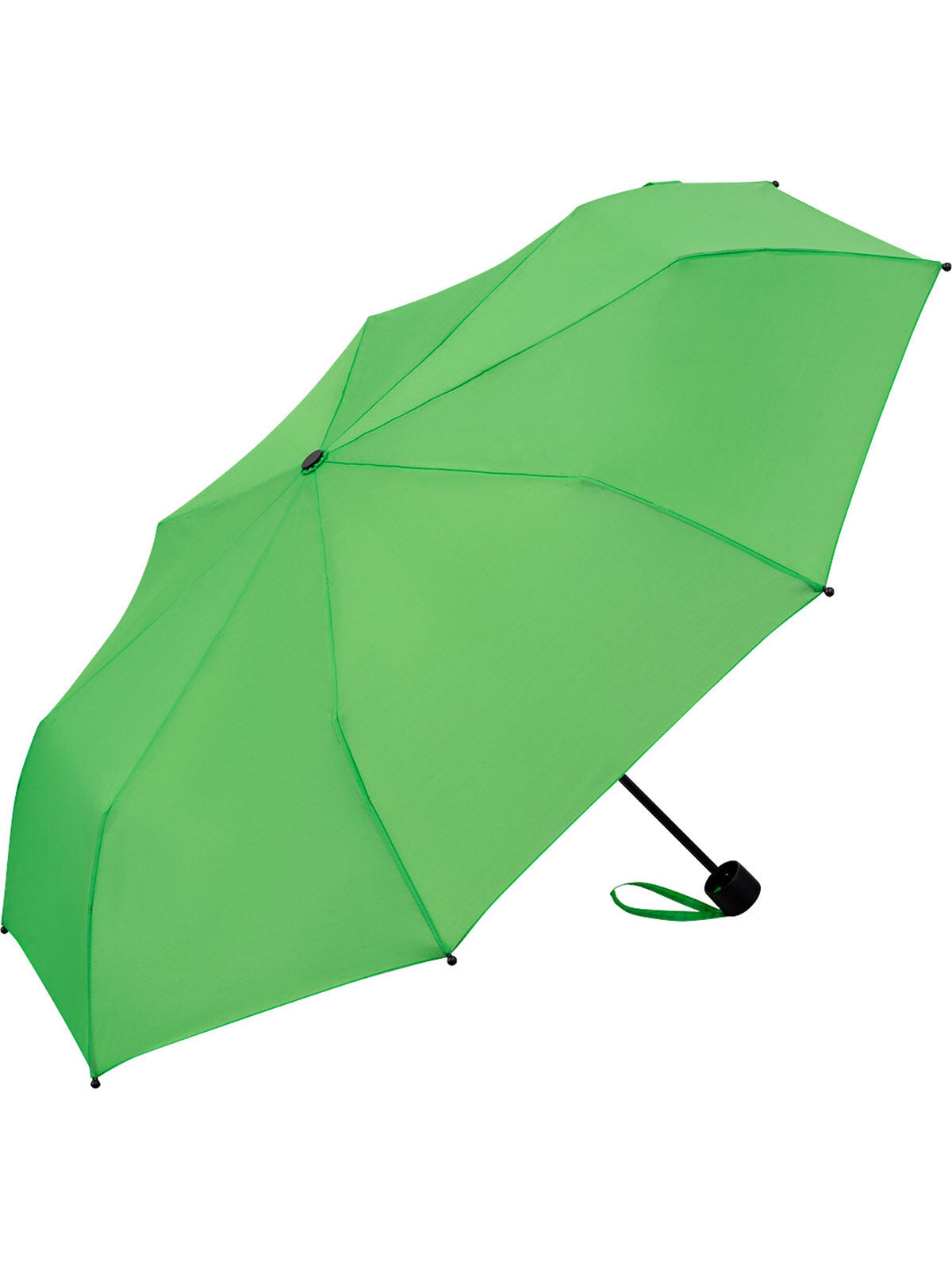 Mini umbrella ® 4Kids Kinder Regenschirm – FAre – Farbe Light Green – individuell veredelbar