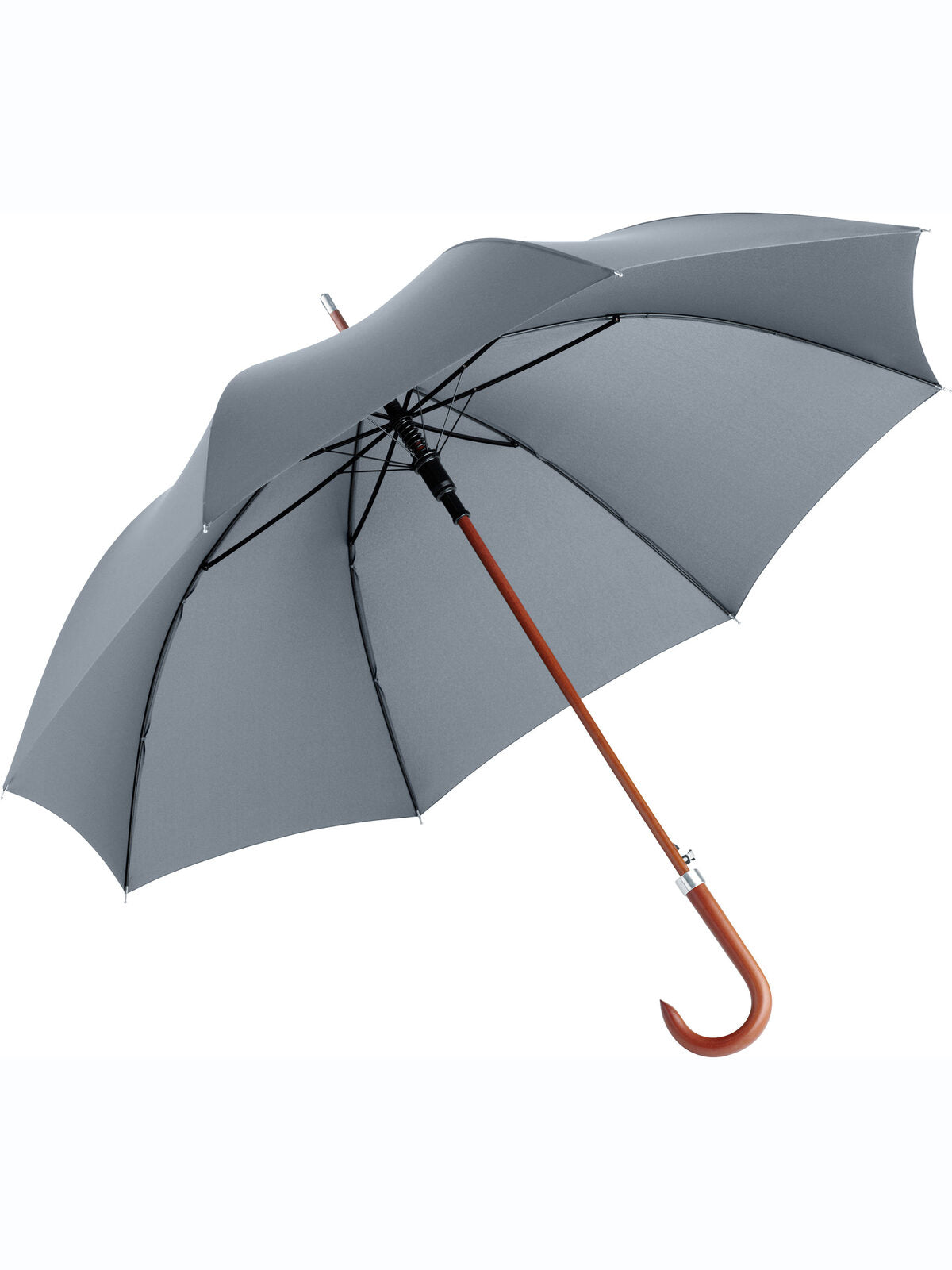 AC woodshaft golf umbrella ®-Collection Herren Regenschirm – FAre – Farbe Black wS – individuell veredelbar