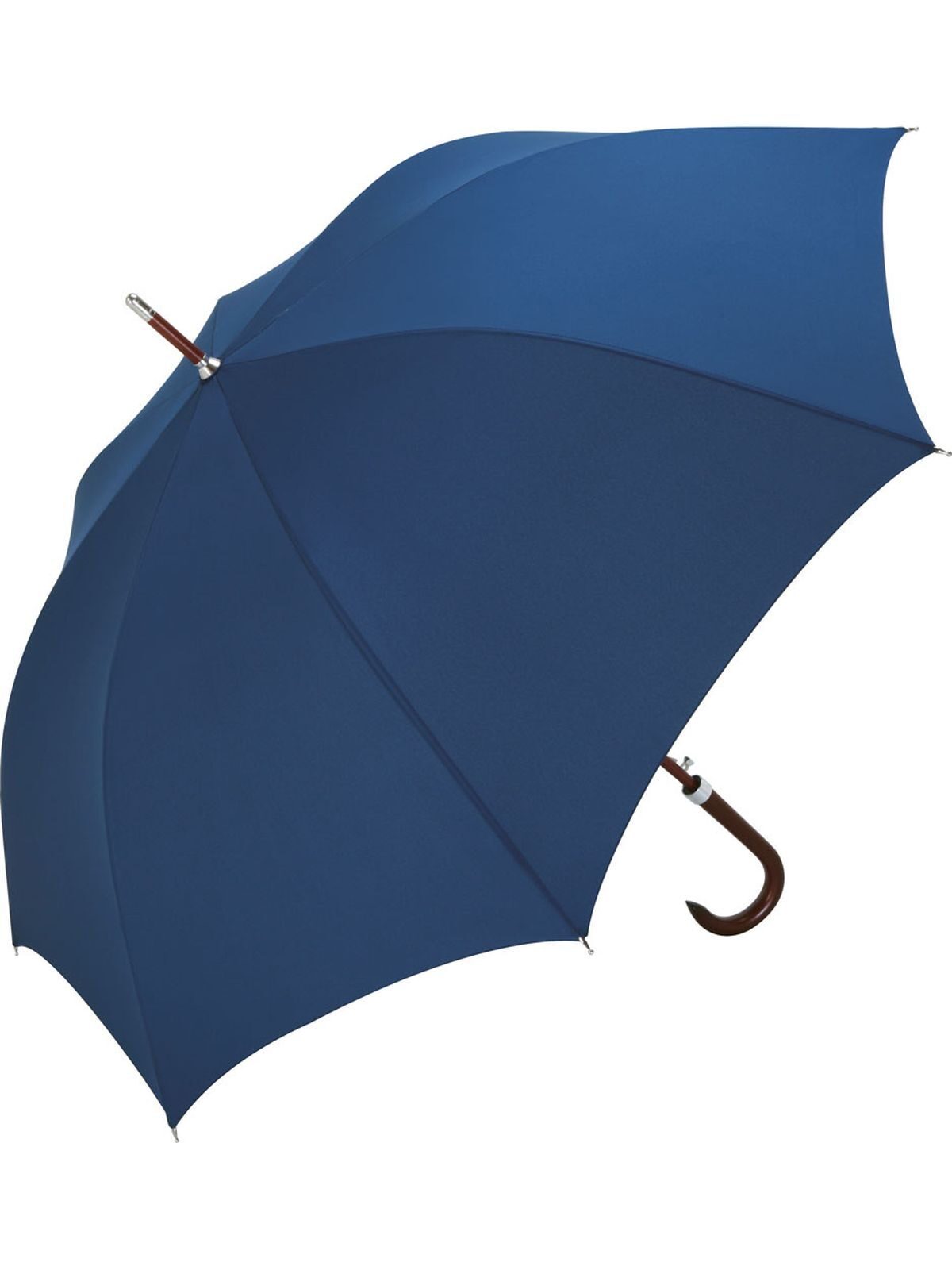 AC woodshaft golf umbrella ®-Collection Herren Regenschirm – FAre – Farbe Navy – individuell veredelbar