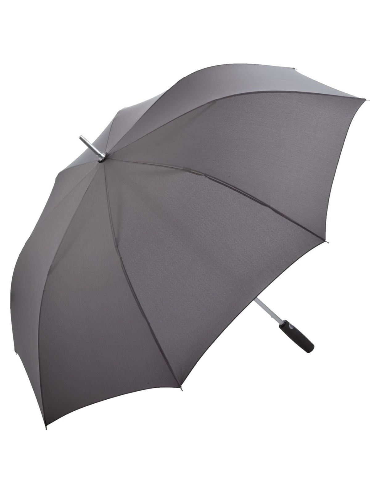 Alu golf umbrella ®-AC Herren Regenschirm – FAre – Farbe Grau – individuell veredelbar