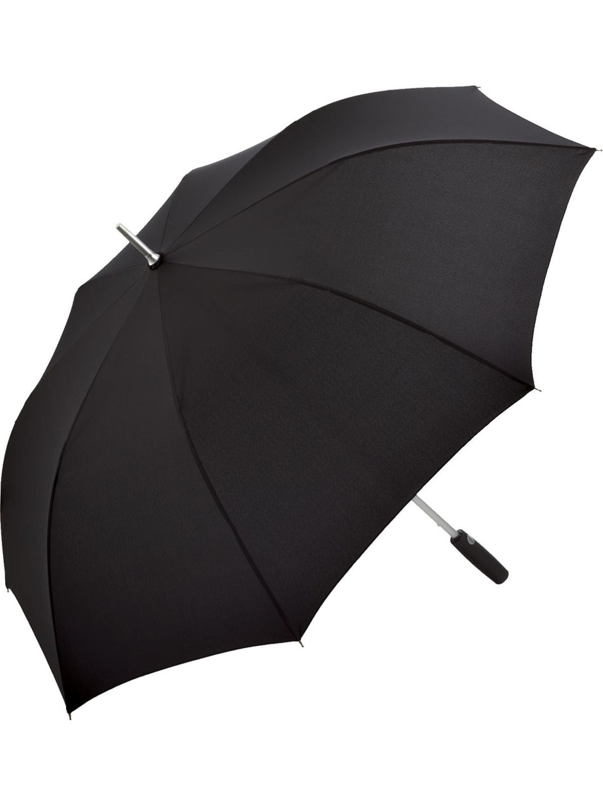 Alu golf umbrella ®-AC Herren Regenschirm – FAre – Farbe Schwarz – individuell veredelbar