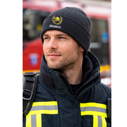 02 | Feuerwehr Strickmütze mit Thinsulate™ – Emblemstick