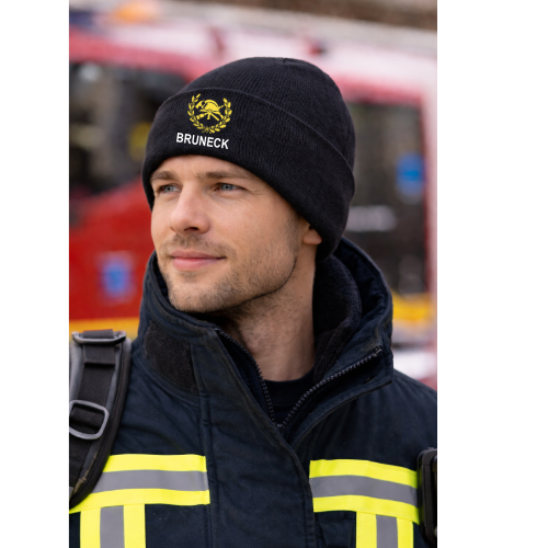 01 | Feuerwehr Strickmütze mit Thinsulate™ – Emblemstick