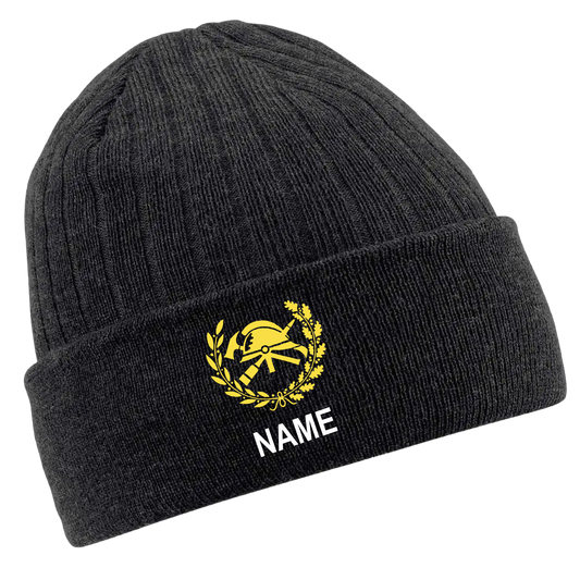 02 | Feuerwehr Strickmütze mit Thinsulate™ – Emblemstick