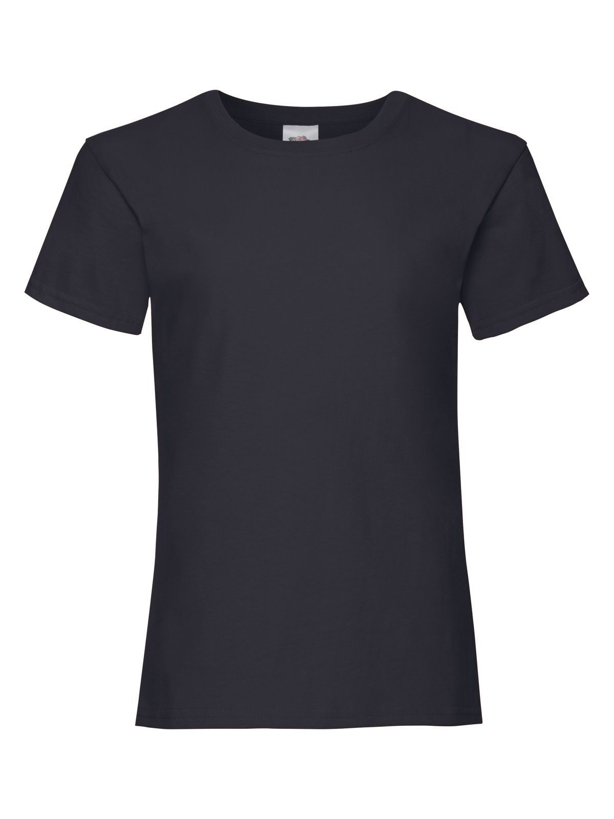 Girls Valueweight T T-Shirt – Fruit of the Loom – Farbe deep navy – individuell veredelbar