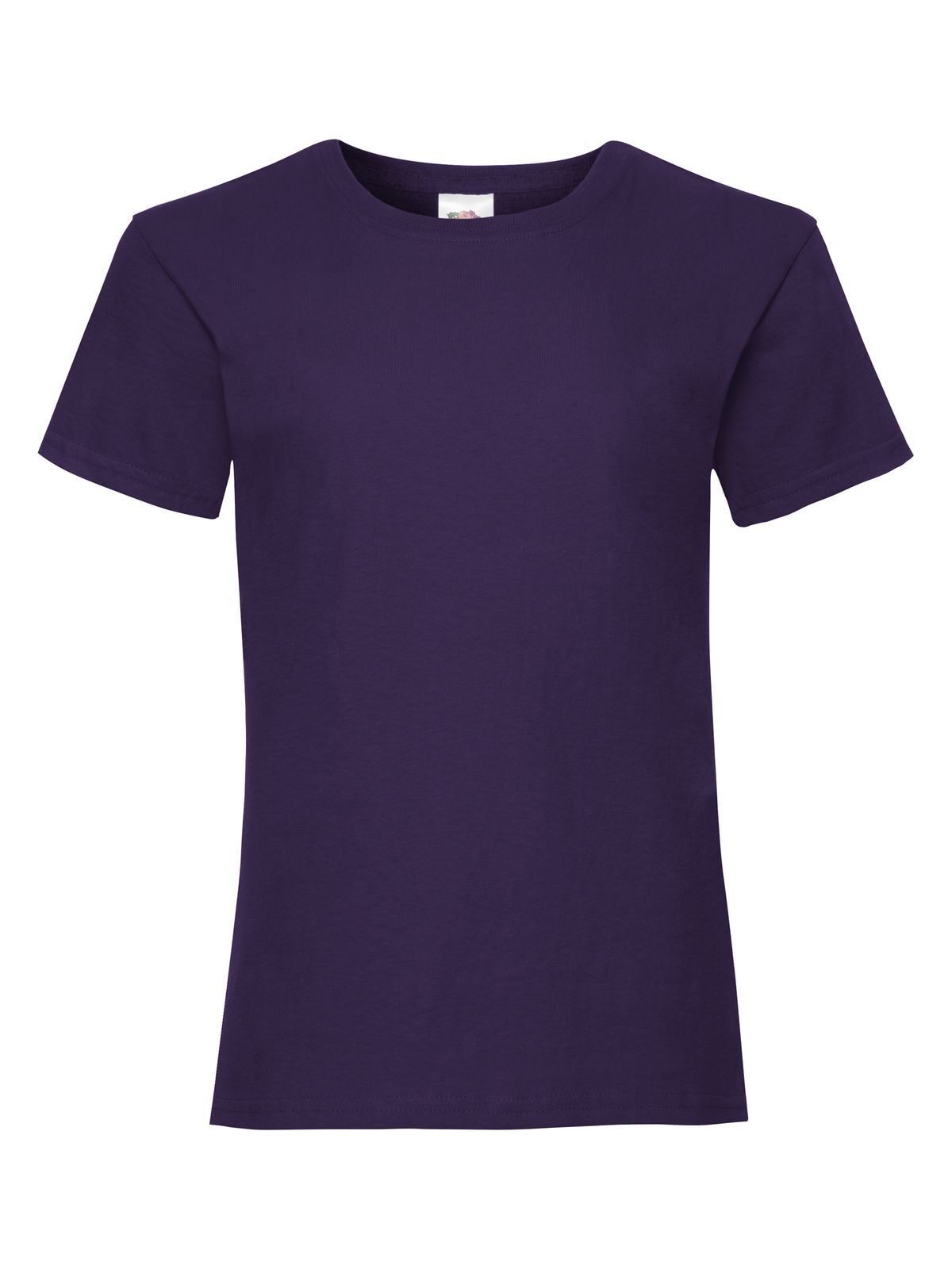 Girls Valueweight T T-Shirt – Fruit of the Loom – Farbe Lila – individuell veredelbar