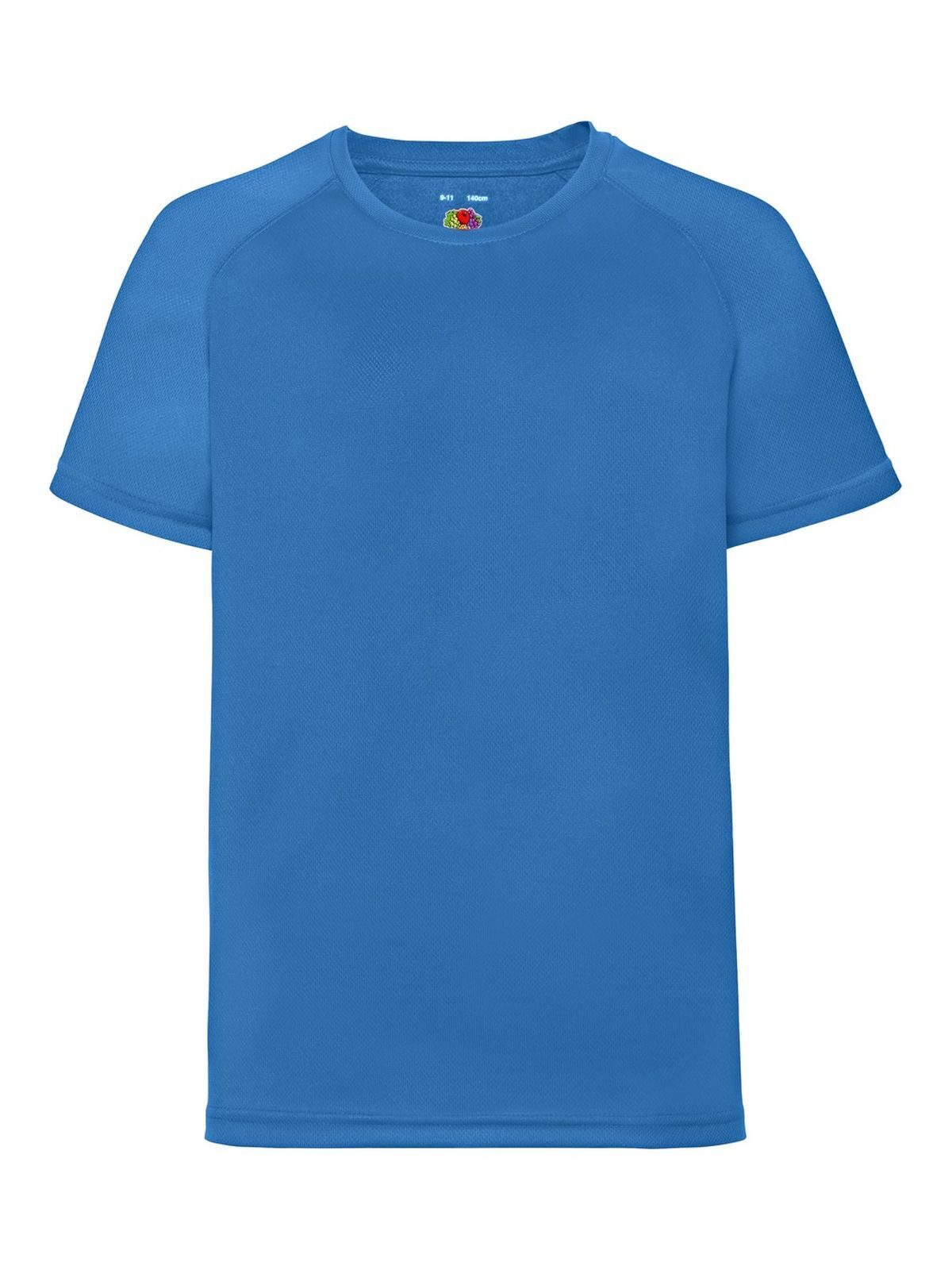 Performance T Kinder T-Shirt – Fruit of the Loom – Farbe azure blue – individuell veredelbar