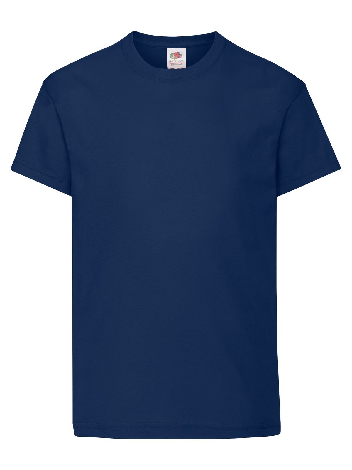 Original T Kinder T-Shirt – Fruit of the Loom – Farbe Navy – individuell veredelbar