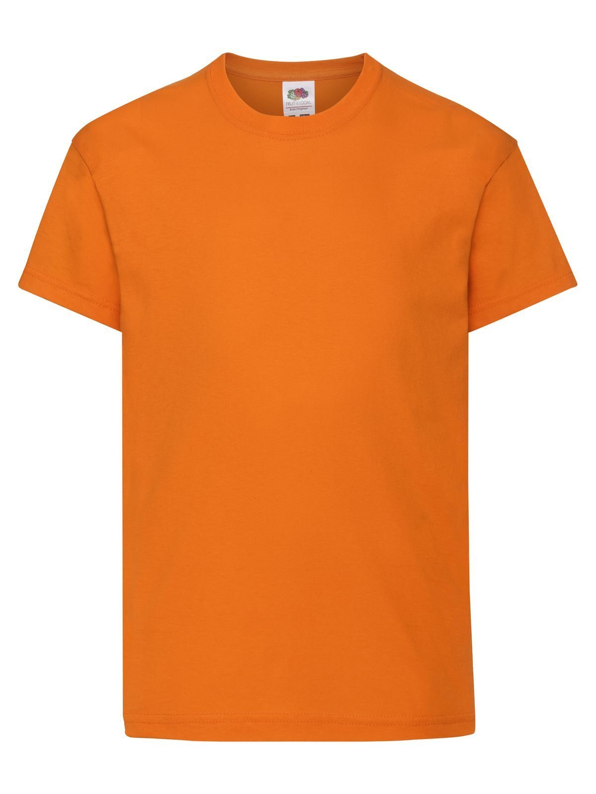 Original T Kinder T-Shirt – Fruit of the Loom – Farbe Orange – individuell veredelbar
