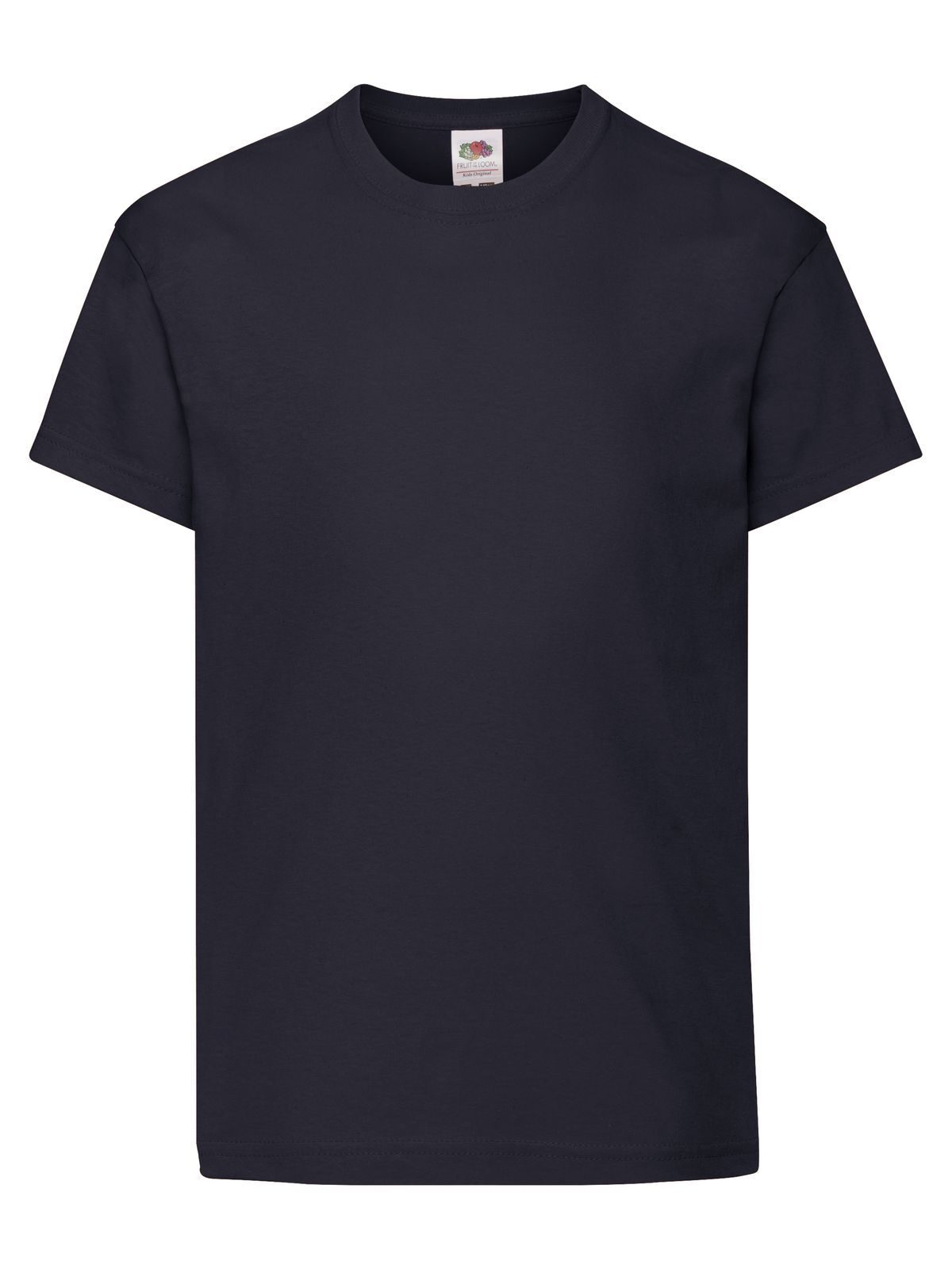 Original T Kinder T-Shirt – Fruit of the Loom – Farbe deep navy – individuell veredelbar