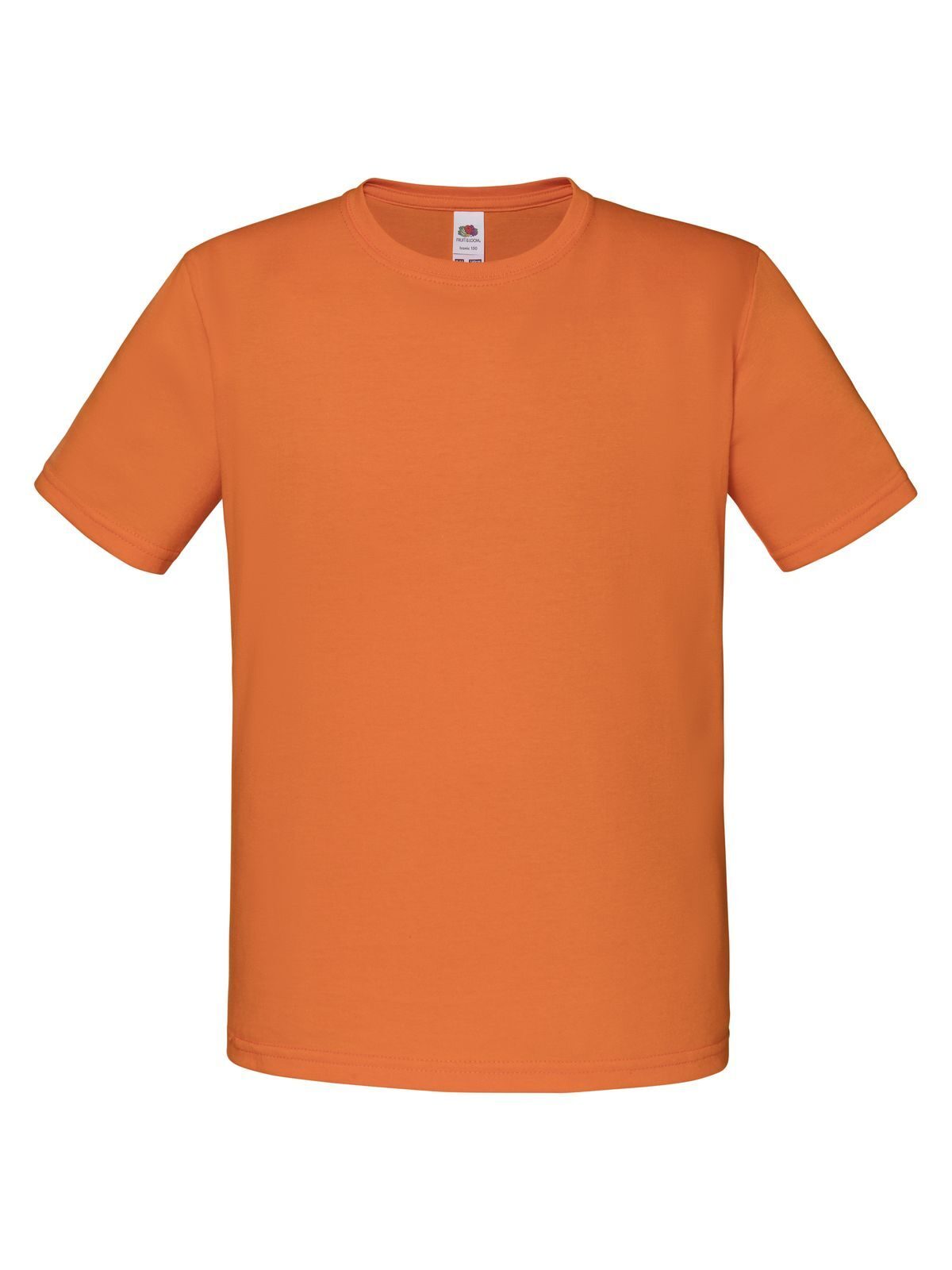 Iconic 150 T Kinder T-Shirt – Fruit of the Loom – Farbe Orange – individuell veredelbar