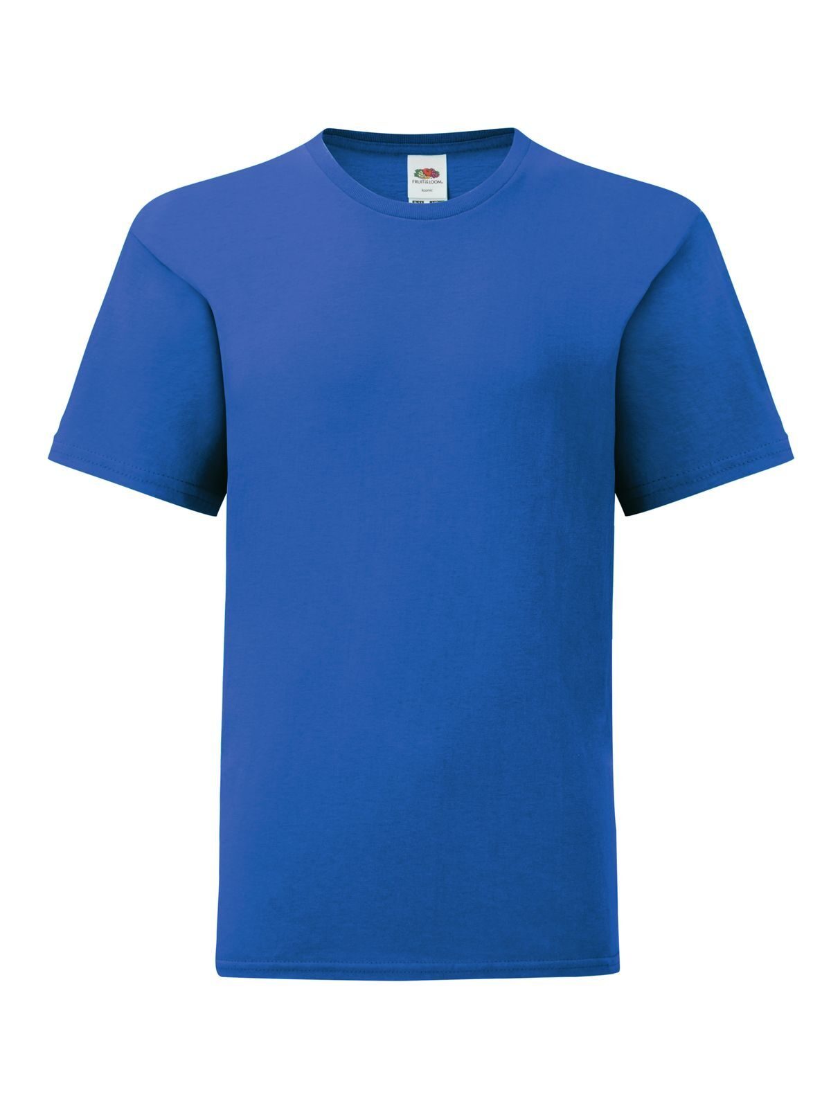 Iconic 150 T Kinder T-Shirt – Fruit of the Loom – Farbe Royalblau – individuell veredelbar
