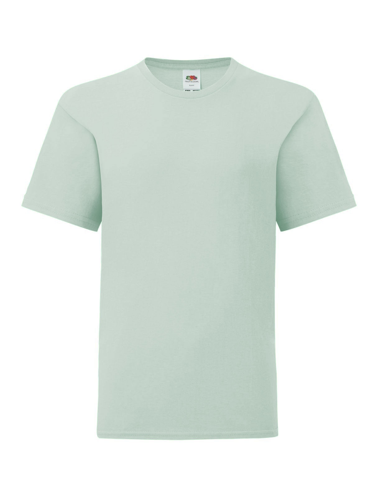 Iconic 150 T Kinder T-Shirt – Fruit of the Loom – Farbe sage – individuell veredelbar