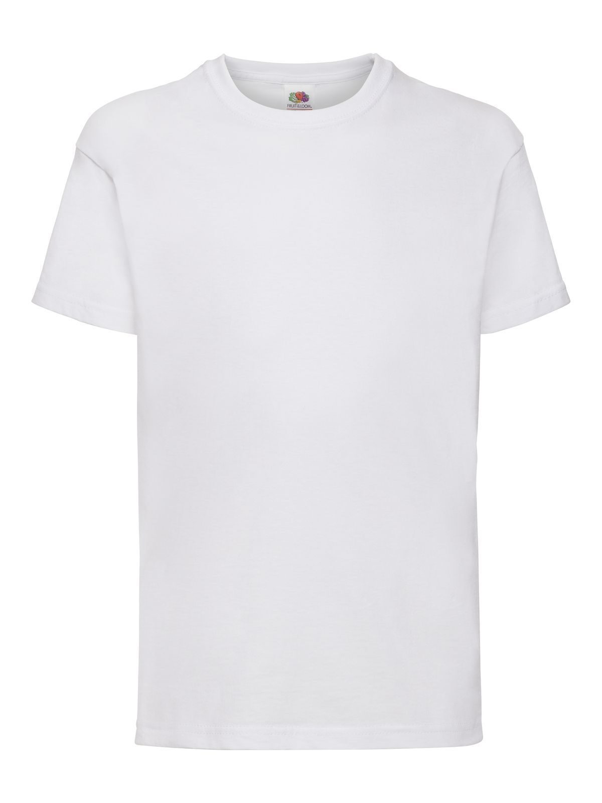 Valueweight T Kinder T-Shirt – Fruit of the Loom – Farbe Weiß – individuell veredelbar