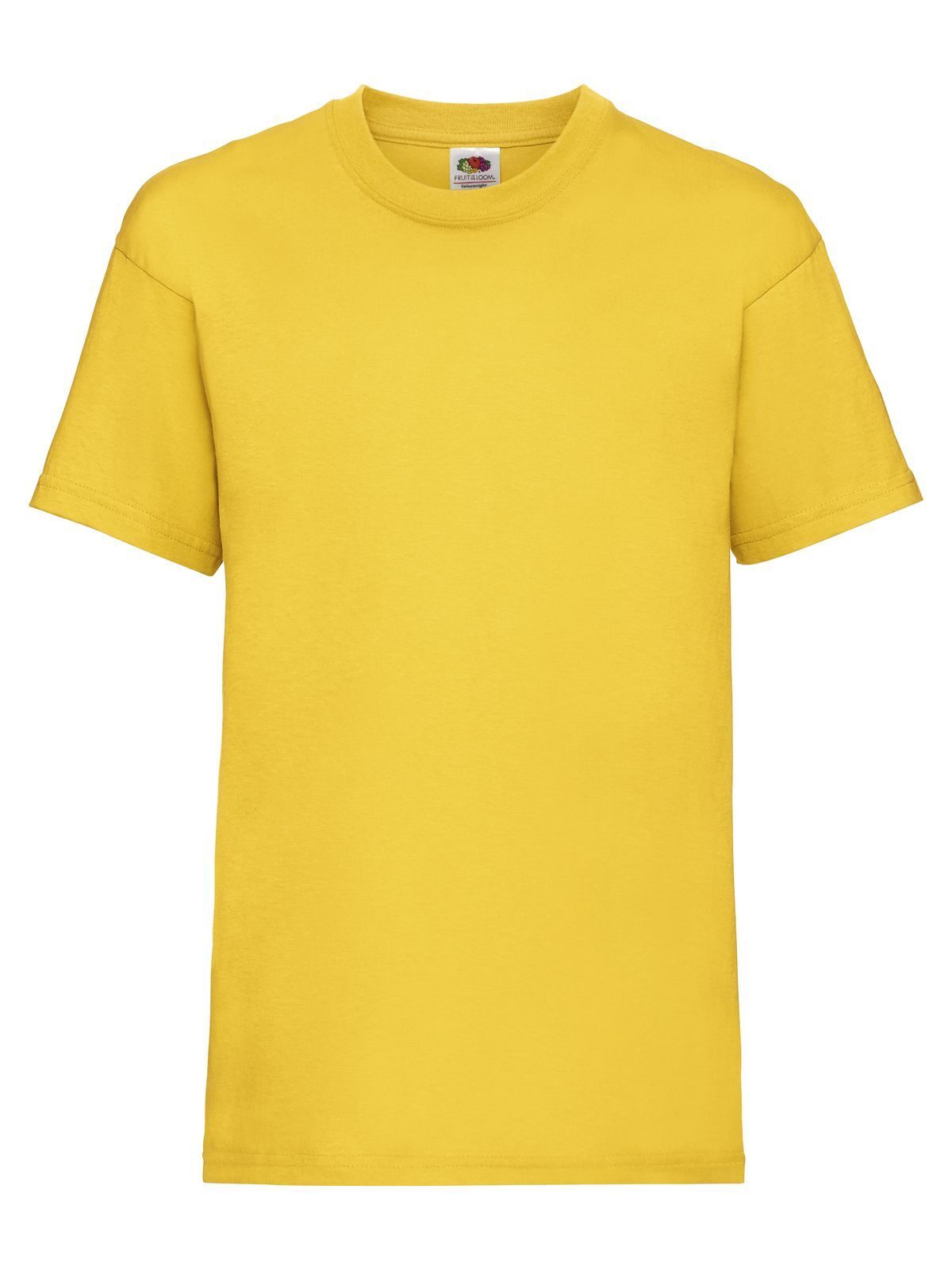 Valueweight T Kinder T-Shirt – Fruit of the Loom – Farbe sunflower – individuell veredelbar
