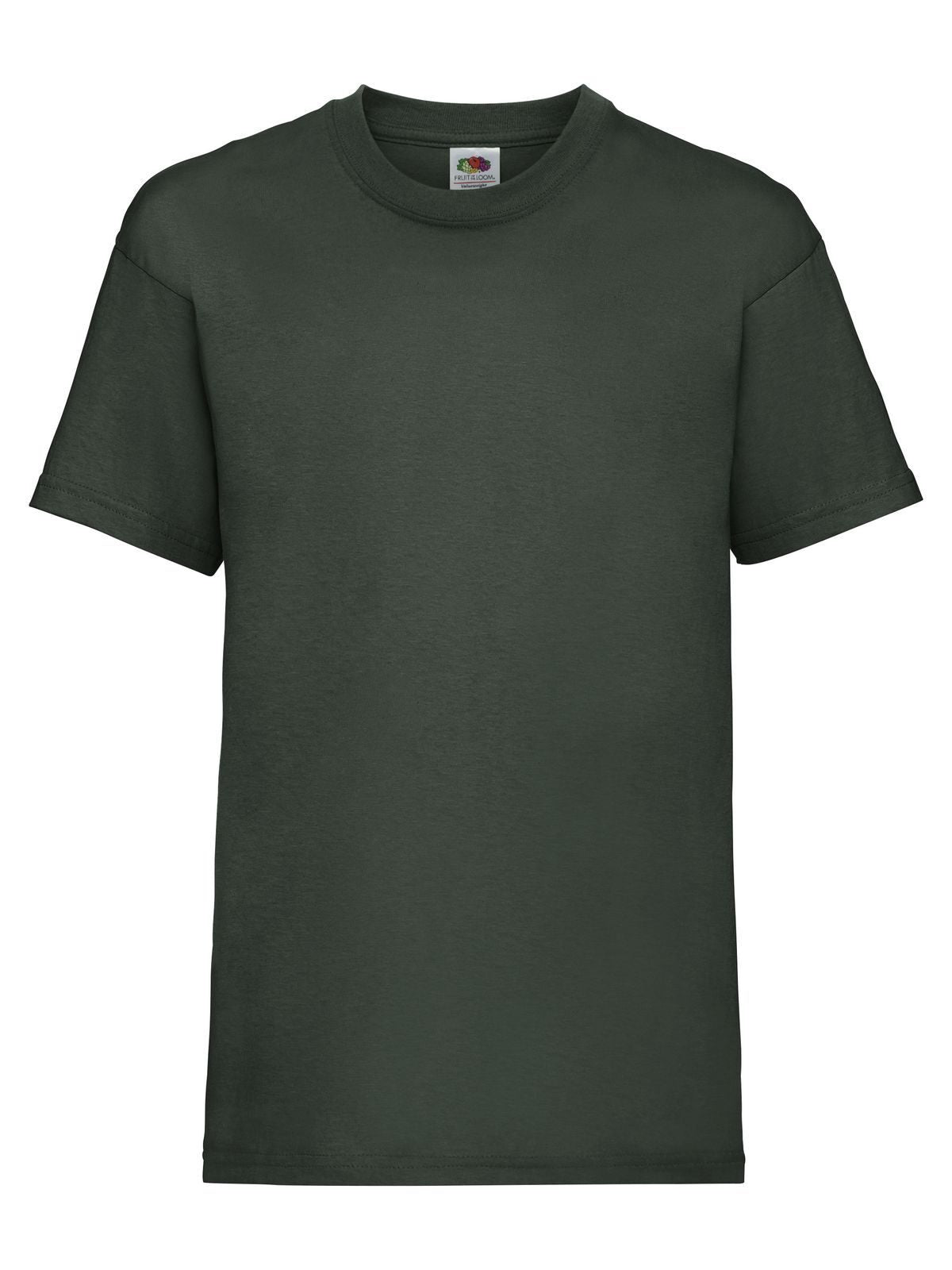 Valueweight T Kinder T-Shirt – Fruit of the Loom – Farbe bottle green – individuell veredelbar