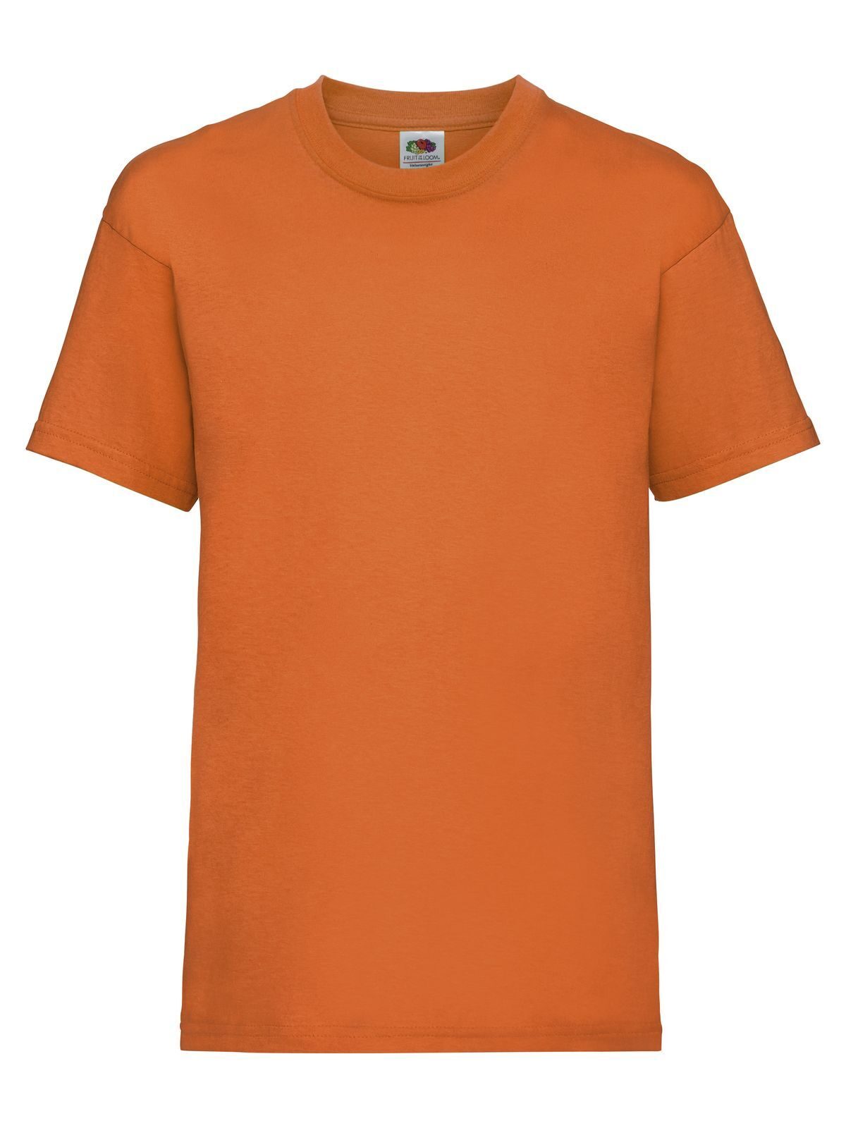 Valueweight T Kinder T-Shirt – Fruit of the Loom – Farbe Orange – individuell veredelbar