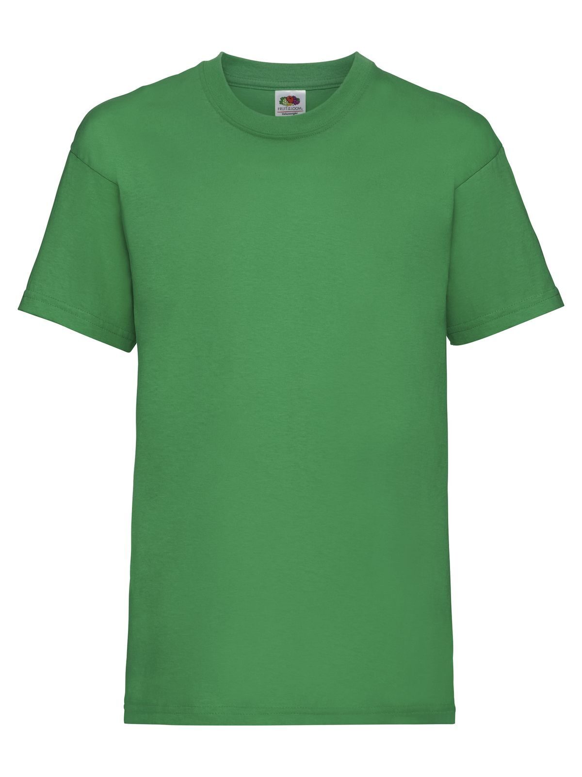 Valueweight T Kinder T-Shirt – Fruit of the Loom – Farbe Kellygrün – individuell veredelbar