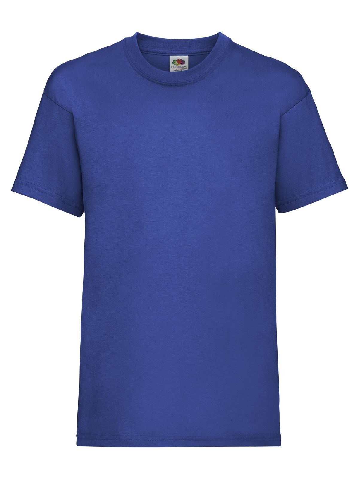Valueweight T Kinder T-Shirt – Fruit of the Loom – Farbe Royalblau – individuell veredelbar
