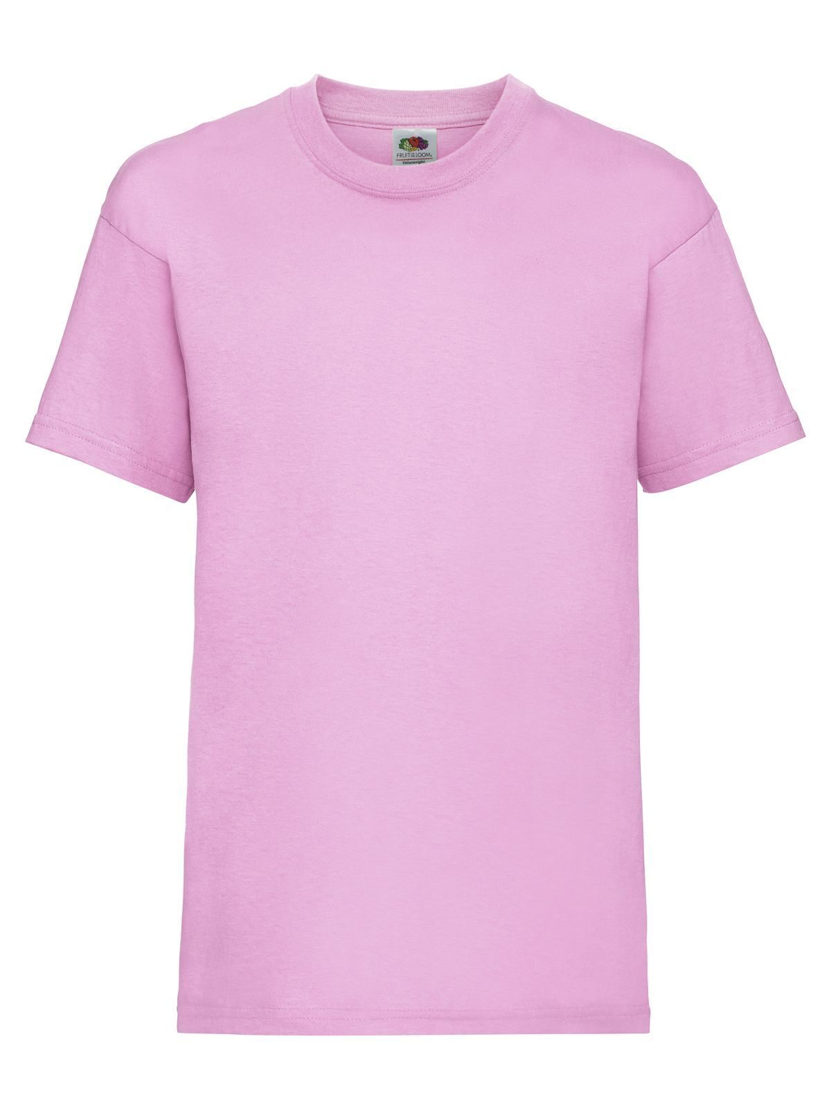 Valueweight T Kinder T-Shirt – Fruit of the Loom – Farbe light pink – individuell veredelbar
