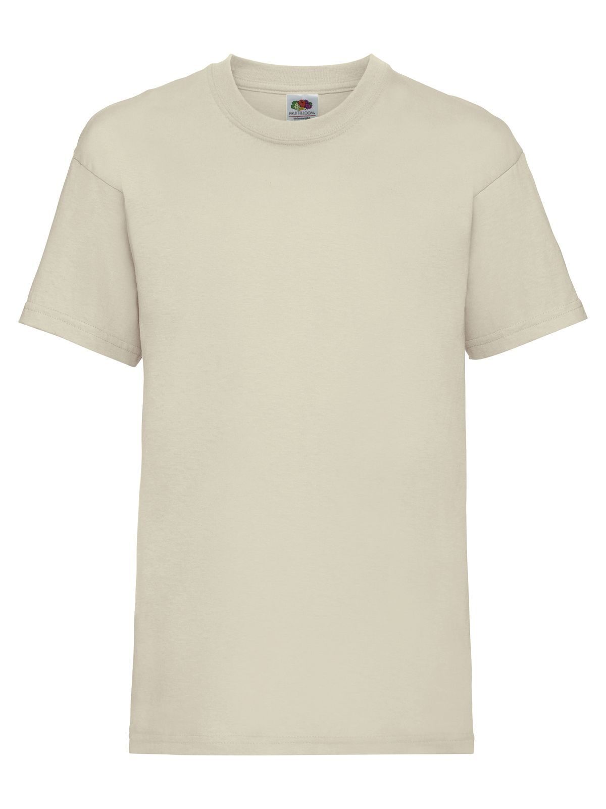 Valueweight T Kinder T-Shirt – Fruit of the Loom – Farbe Natur – individuell veredelbar
