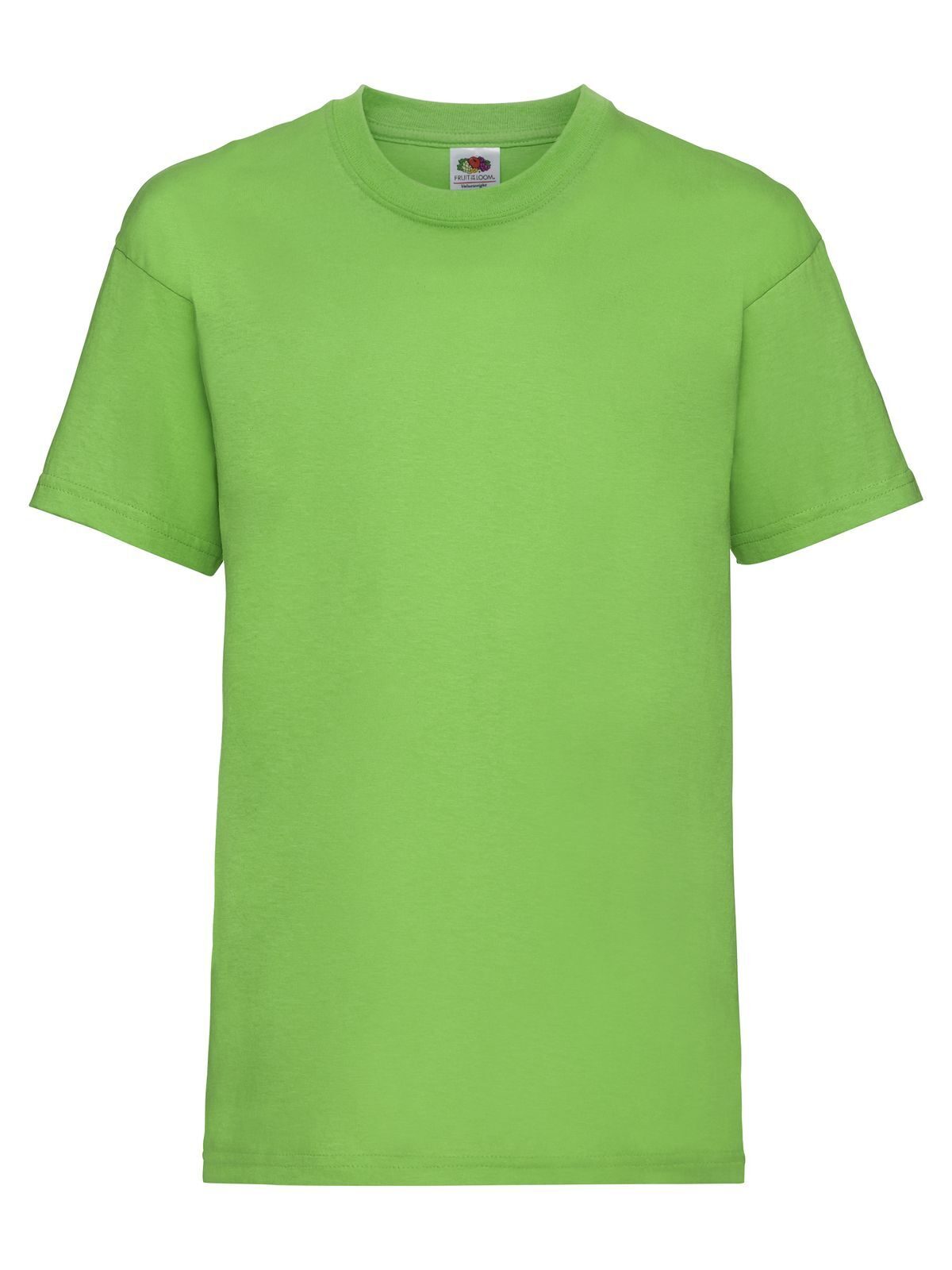 Valueweight T Kinder T-Shirt – Fruit of the Loom – Farbe Lime – individuell veredelbar